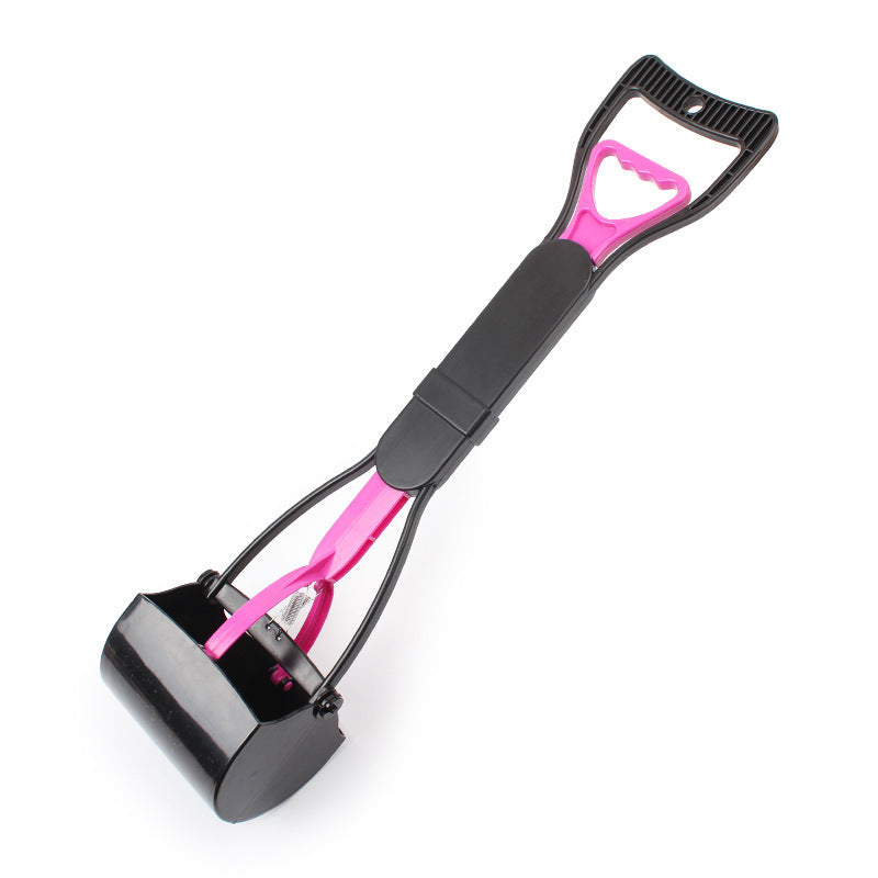 Long Handle Pet Poop Picker Clamp