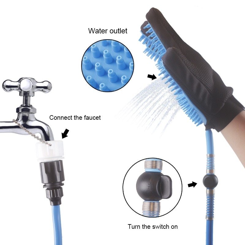Pet Shower Head for Dogs & Cats