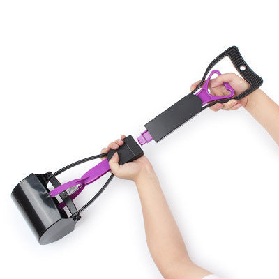Long Handle Pet Poop Picker Clamp