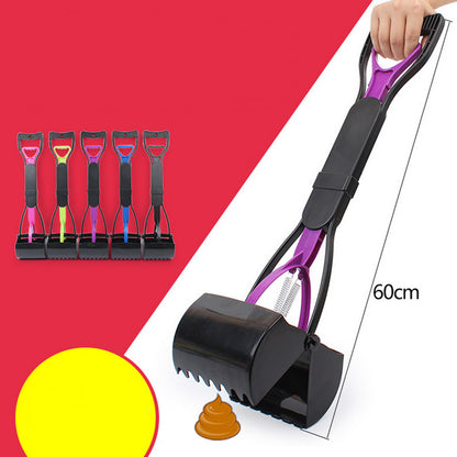 Long Handle Pet Poop Picker Clamp
