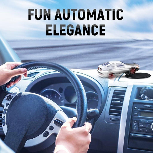 Drifting Car Dashboard Toy with Self-Adhesive Base