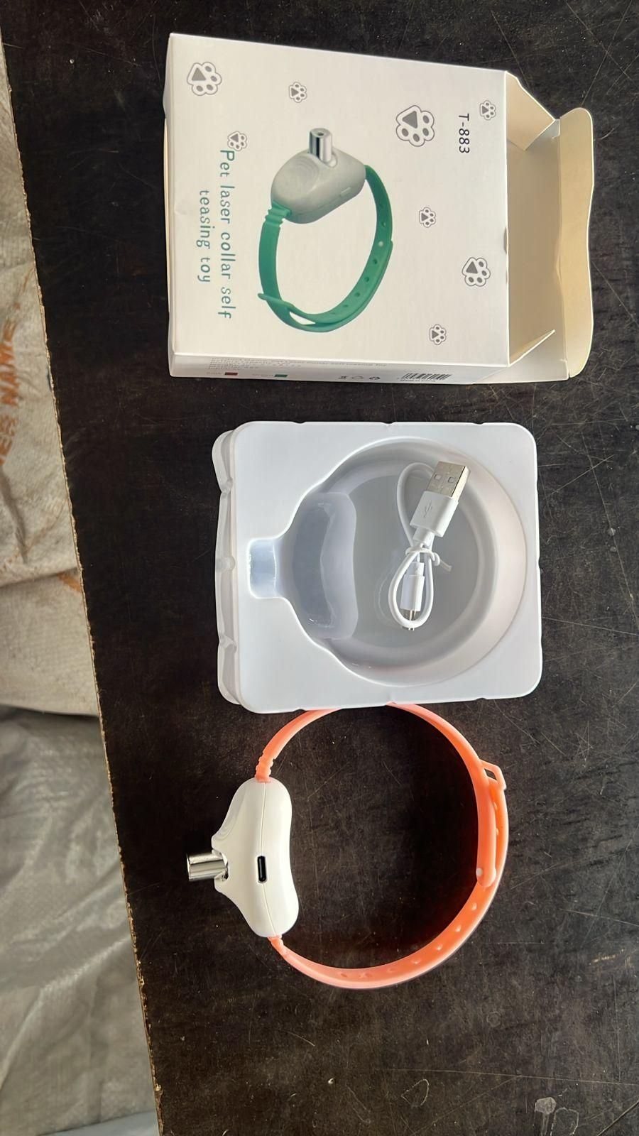 Pet Laser Collar Self-Teasing Toy