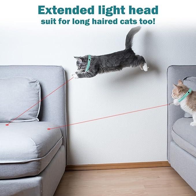 Pet Laser Collar Self-Teasing Toy