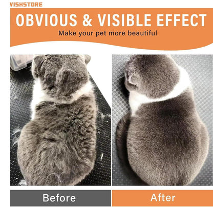 Steam Brush for Dogs & Cats