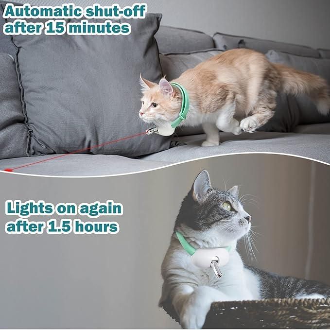 Pet Laser Collar Self-Teasing Toy