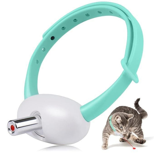 Pet Laser Collar Self-Teasing Toy