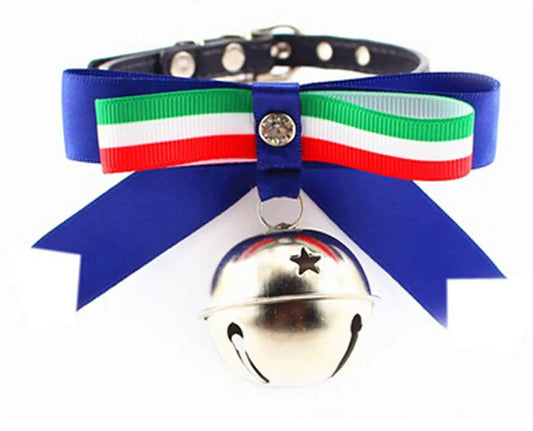 Adjustable Bowtie Collars with Bell for Pets